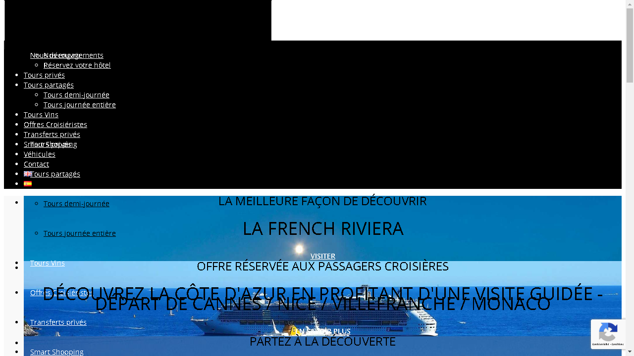 Capture d'écran de http://smartour-riviera.com/